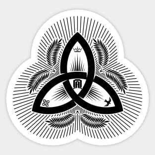 The magnificent seal of the Holy Trinity Sticker
